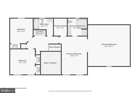 Floorplan - 8908 Broad Branch Ct, Frederick, MD 21704 photo 2 of 4