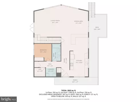 Floorplan - 8939 Hawbottom Rd, Middletown, MD 21769 photo 2 of 4