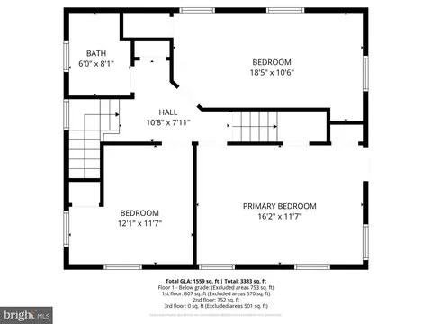 Floorplan - 605 Fairview Ave, Frederick, MD 21701 photo 2 of 5