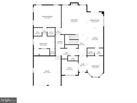 Floorplan - 6804 Hawes Ct, Frederick, MD 21702 photo 2 of 4