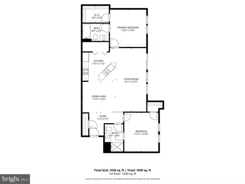 Floorplan - 8205 Blue Heron Dr #2B, Frederick, MD 21701 photo 1 of 1