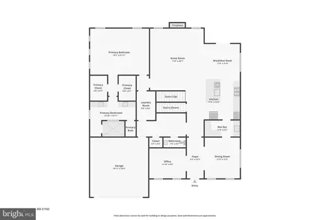 Floorplan - 1823 Colt Ln, Frederick, MD 21702 photo 1 of 1