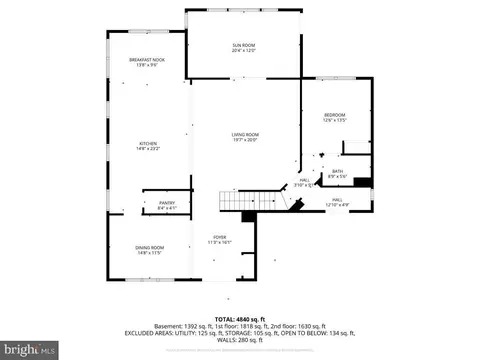 Floorplan - 5719 Hawk Ridge Rd, Frederick, MD 21704 photo 2 of 4