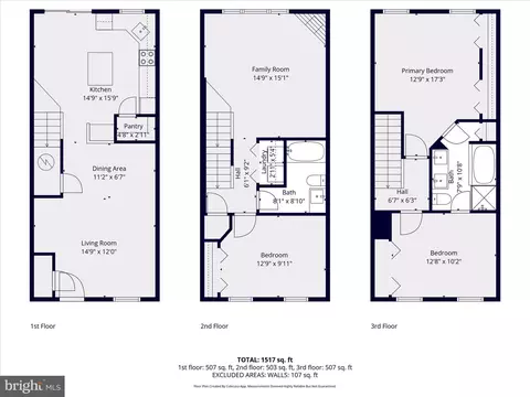Floorplan - 607 Hollowstone Rd, Frederick, MD 21703 photo 1 of 4
