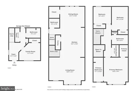 Floorplan - 2508 Rucker Ln, Frederick, MD 21701 photo 1 of 1