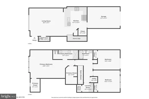 Floorplan - 6456 Walcott Ln, Frederick, MD 21703 photo 3 of 3