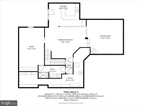 Floorplan - 6434 Bellevue Pl, Frederick, MD 21701 photo 3 of 4