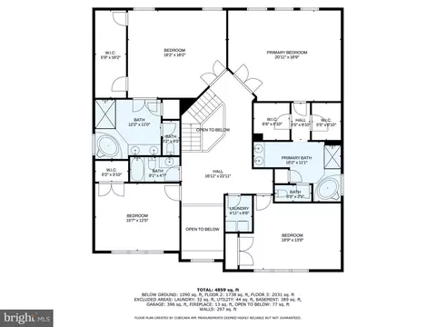 Floorplan - 1501 Mohican Ct, Frederick, MD 21701 photo 2 of 4