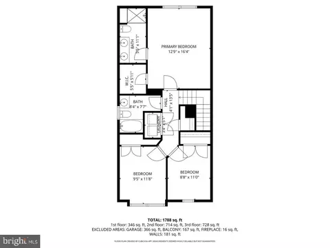 Floorplan - 324 Spring Bank Way, Frederick, MD 21701 photo 3 of 3