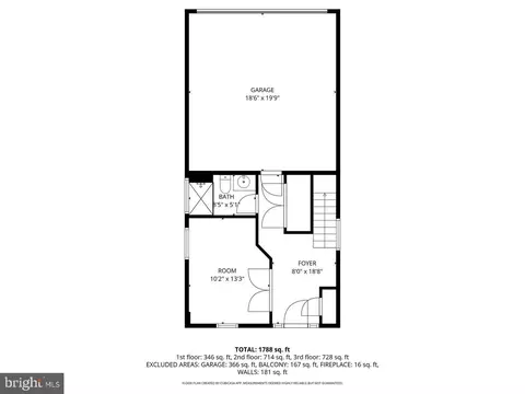 Floorplan - 324 Spring Bank Way, Frederick, MD 21701 photo 1 of 3