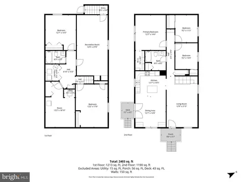 Floorplan - 447 Center St, Frederick, MD 21701 photo 3 of 3