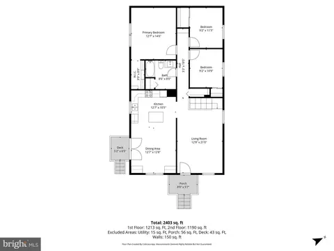 Floorplan - 447 Center St, Frederick, MD 21701 photo 2 of 3
