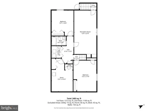 Floorplan - 447 Center St, Frederick, MD 21701 photo 1 of 3