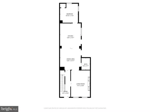 Floorplan - 129 A Fourth St, Frederick, MD 21701 photo 1 of 4