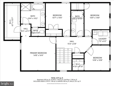 Floorplan - 5510 Hawk Ridge Rd, Frederick, MD 21704 photo 2 of 4