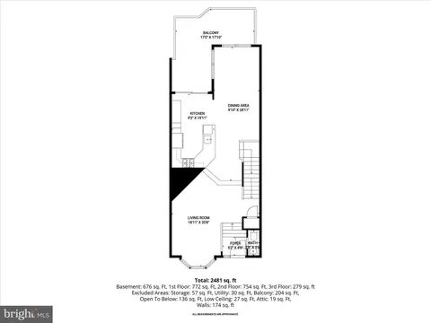 Floorplan - 2631 Cameron Way, Frederick, MD 21701 photo 2 of 5