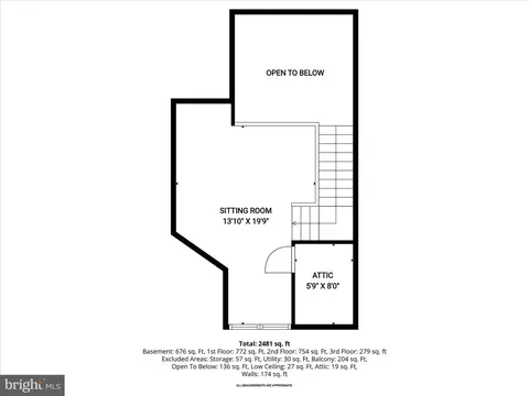 Floorplan - 2631 Cameron Way, Frederick, MD 21701 photo 4 of 5