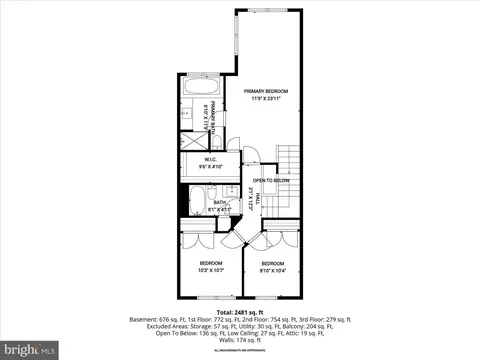 Floorplan - 2631 Cameron Way, Frederick, MD 21701 photo 3 of 5