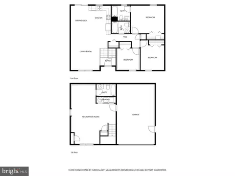Floorplan - 1107 2nd Ave, Brunswick, MD 21716 photo 1 of 1