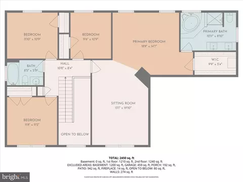 Floorplan - 1912 Moran Dr, Frederick, MD 21702 photo 2 of 4