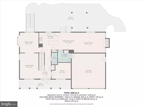 Floorplan - 1912 Moran Dr, Frederick, MD 21702 photo 1 of 4