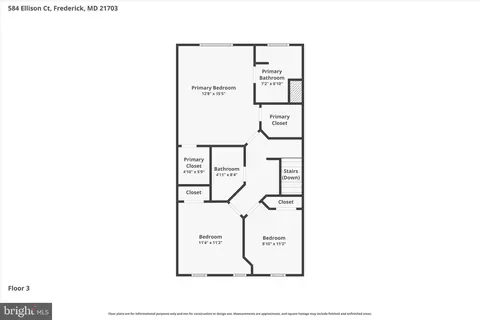 Floorplan - 584 Ellison Ct, Frederick, MD 21703 photo 4 of 4