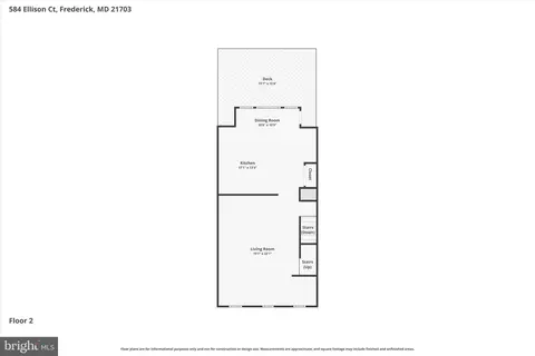 Floorplan - 584 Ellison Ct, Frederick, MD 21703 photo 3 of 4