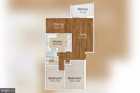 Floorplan - 501 Prospect Blvd #A-32, Frederick, MD 21701 photo 2 of 2