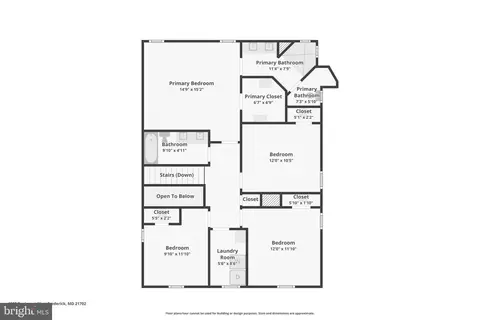 Floorplan - 1902 Regiment Way, Frederick, MD 21702 photo 1 of 2
