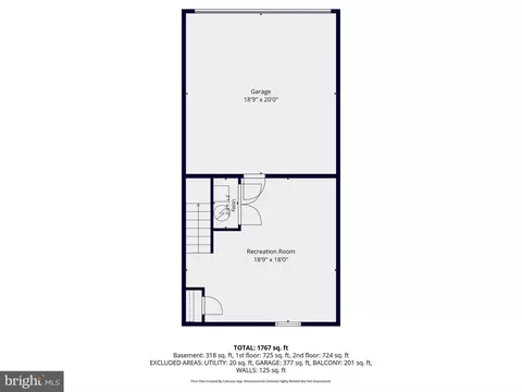 Floorplan - 1817 Bird Run, Frederick, MD 21702 photo 1 of 4