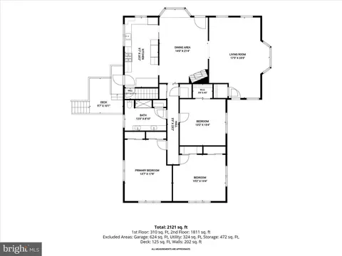 Floorplan - 9915 Masser Rd, Frederick, MD 21702 photo 2 of 3