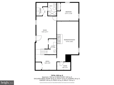 Floorplan - 8409 Walter Martz Rd, Frederick, MD 21702 photo 1 of 3