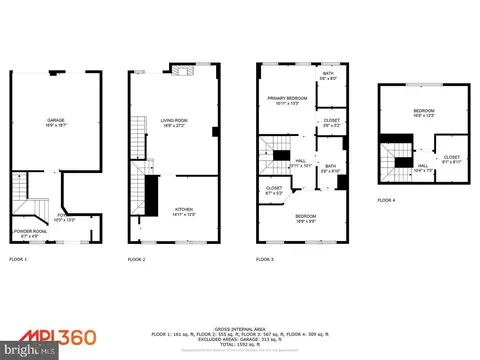 Floorplan - 570 Eisenhower Dr, Frederick, MD 21703 photo 1 of 1