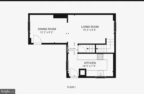 Floorplan - 7 N Wisner St, Frederick, MD 21701 photo 1 of 4