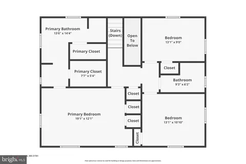 Floorplan - 305 College Pl, Frederick, MD 21701 photo 2 of 4