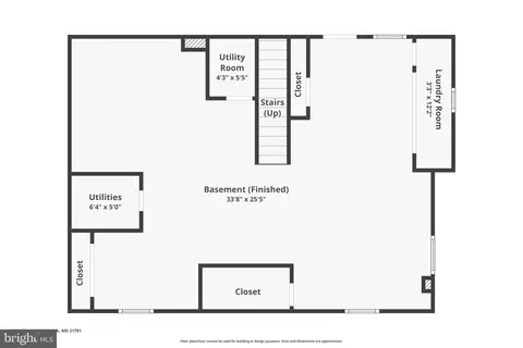 Floorplan - 305 College Pl, Frederick, MD 21701 photo 3 of 4