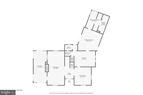 Floorplan - 305 College Pl, Frederick, MD 21701 photo 1 of 4