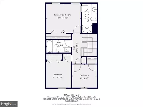 Floorplan - 2412 Dunmore Ct, Frederick, MD 21702 photo 3 of 4
