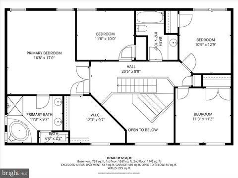 Floorplan - 9060 Major Smith Ln, Frederick, MD 21704 photo 2 of 4