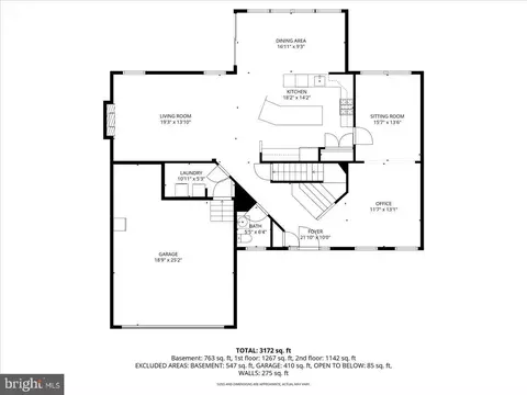 Floorplan - 9060 Major Smith Ln, Frederick, MD 21704 photo 1 of 4