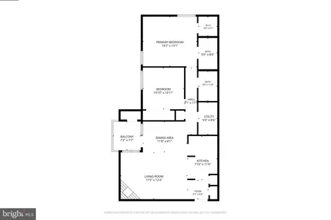 Floorplan - 2104 Whitehall Rd #2A, Frederick, MD 21702 photo 1 of 1