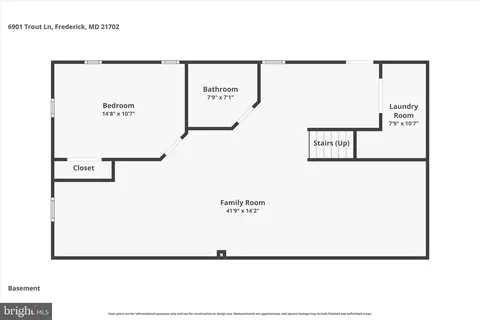 Floorplan - 6901 Trout Ln, Frederick, MD 21702 photo 2 of 3
