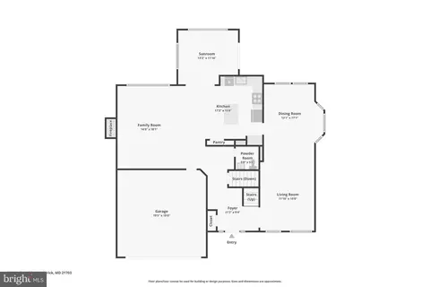 Floorplan - 604 Bushytail Dr, Frederick, MD 21703 photo 1 of 4