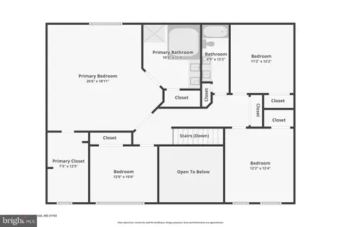 Floorplan - 604 Bushytail Dr, Frederick, MD 21703 photo 2 of 4