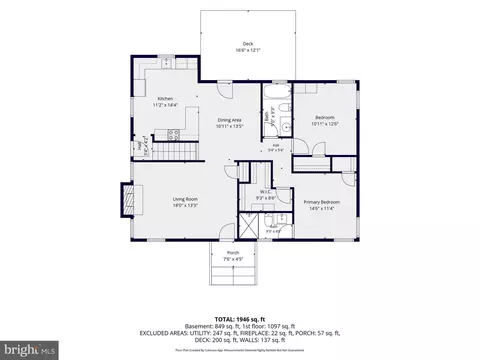 Floorplan - 612 Biggs Ave, Frederick, MD 21702 photo 1 of 3