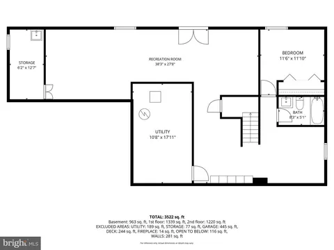 Floorplan - 2214 W Greenleaf Dr, Frederick, MD 21702 photo 3 of 4