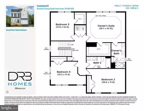 Floorplan - 1906 Gladstone St, Frederick, MD 21702 photo 2 of 3