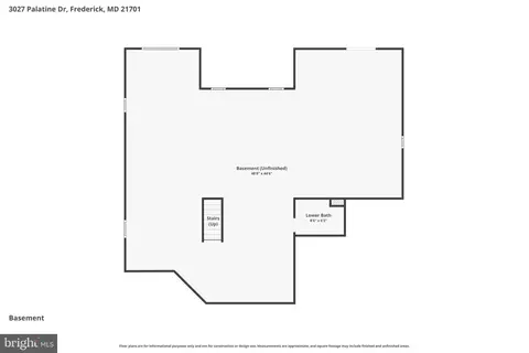 Floorplan - 3027 Palatine Dr, Frederick, MD 21701 photo 1 of 4