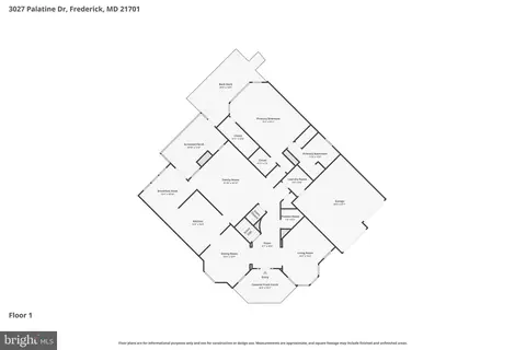 Floorplan - 3027 Palatine Dr, Frederick, MD 21701 photo 2 of 4