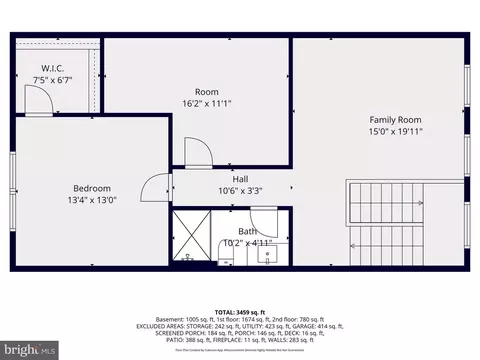 Floorplan - 2605 Broadleaf Dr, Frederick, MD 21702 photo 3 of 4